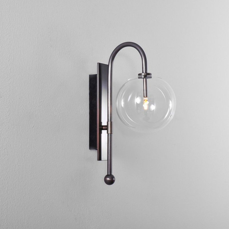 Schwung Naples Transparent Globe Wall Light